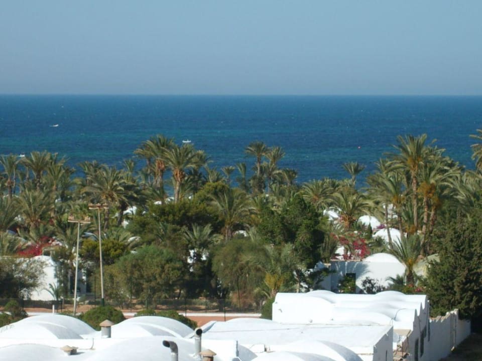 Blick über die Hotelanlage Hotel Sangho Club Zarzis