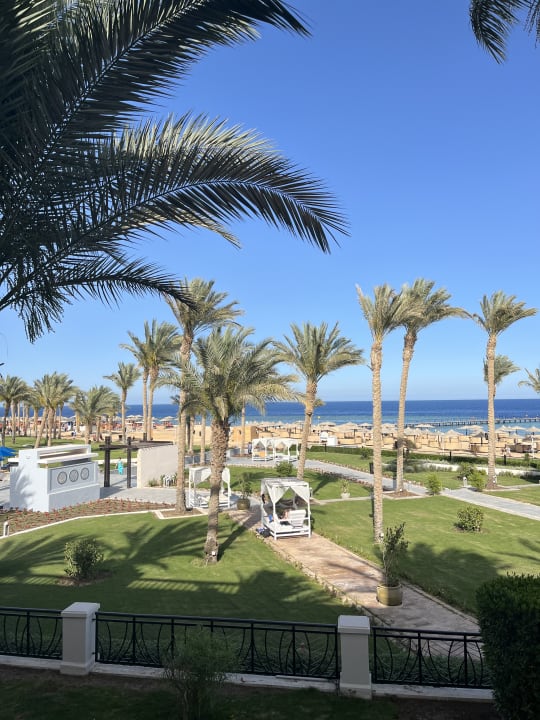 Ausblick Pickalbatros Palace Hotel-Port Ghalib