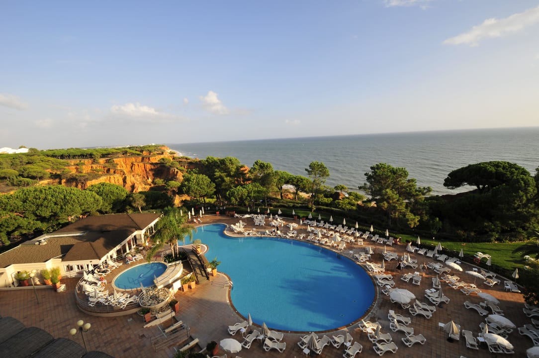 Aussicht vom 5. Stock unseres Zimmers PortoBay Falésia