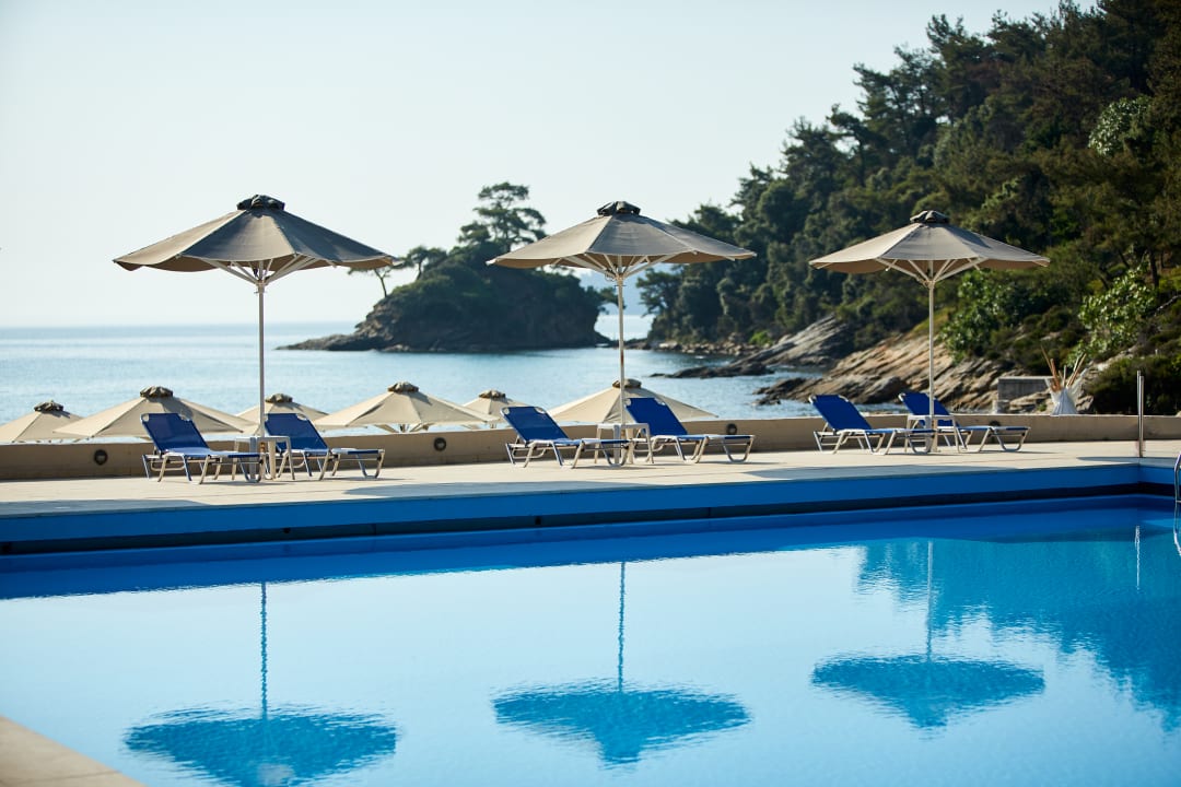 Pool Hotel Makryammos Bungalows