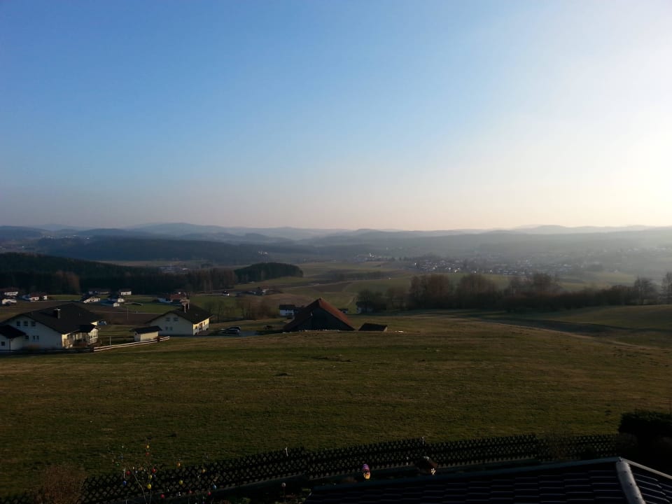 Panoramablick Richtung Süden von App. D Hotel Haus am Berg