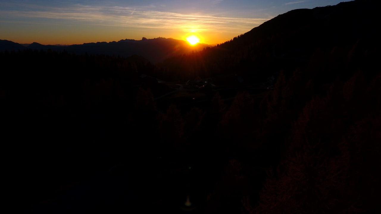 Ausblick Ferienhaus Schermerhütten