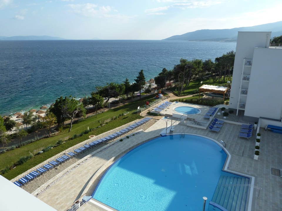 Vom Dach des Casa Valamar Sanfior Hotel & Casa