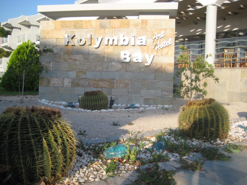 Der Eingangsbereich Kolymbia Bay Art Adults-only Hotel