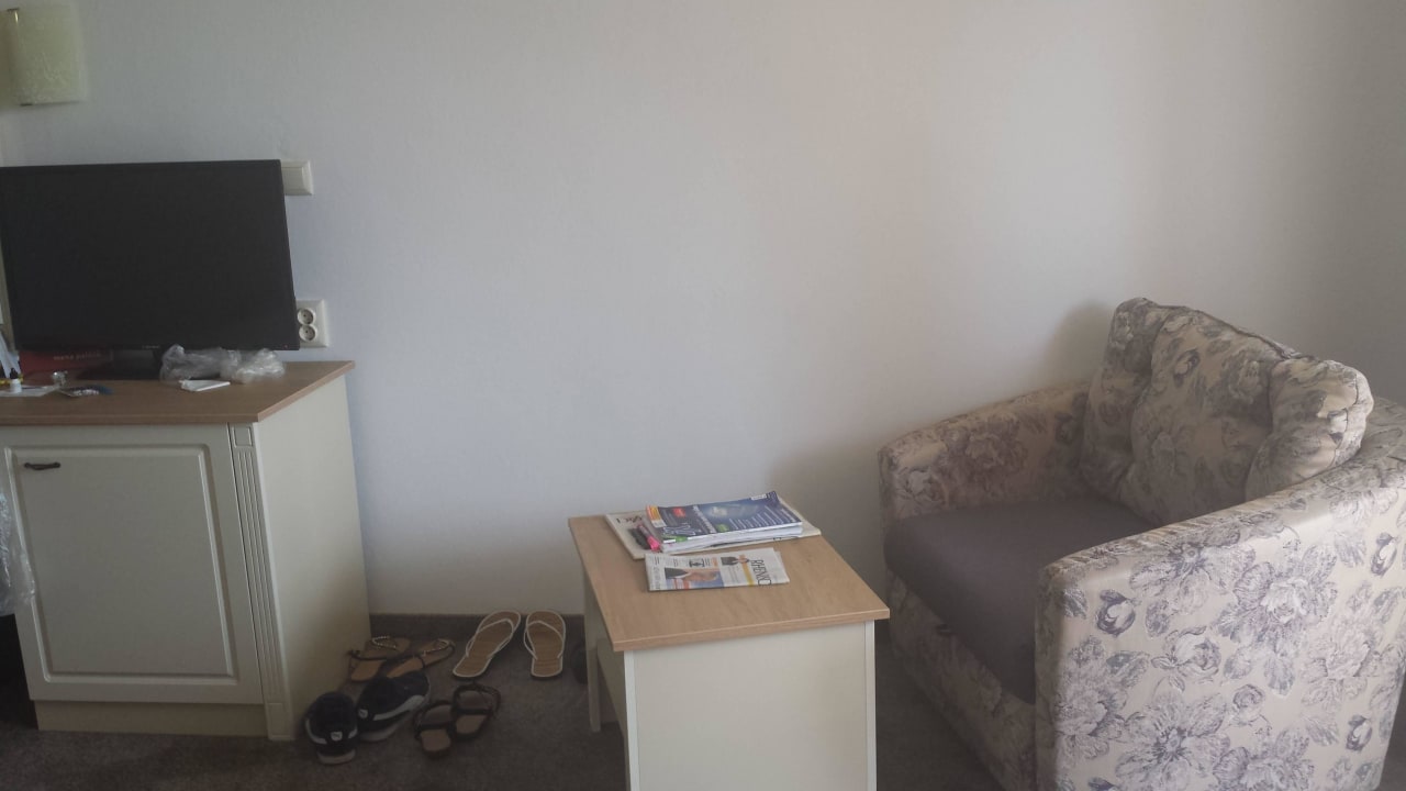 TV mit Sofaecke Hotel Mena Palace