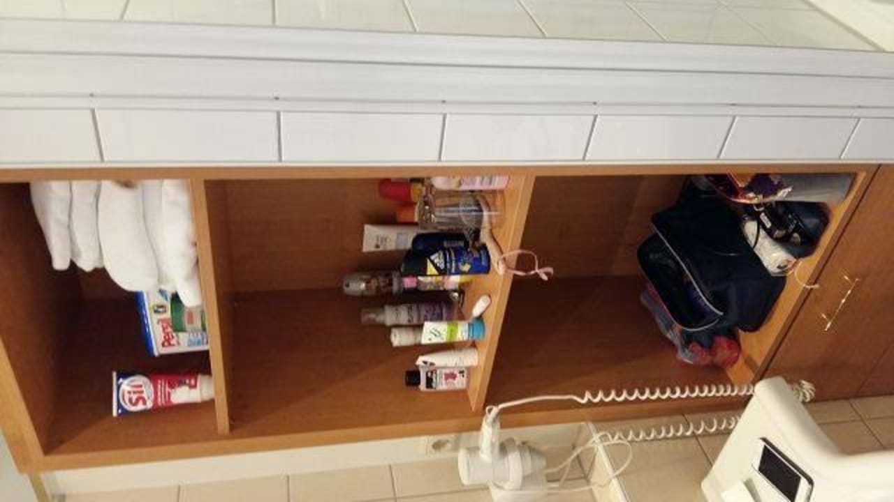 Viel Platz im Badezimmer Aldiana Club Schlanitzen Alm