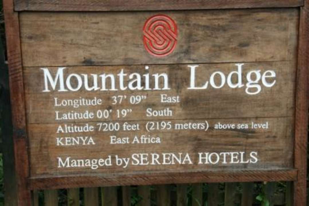 geografische Lage Hotel Serena Mountain Lodge