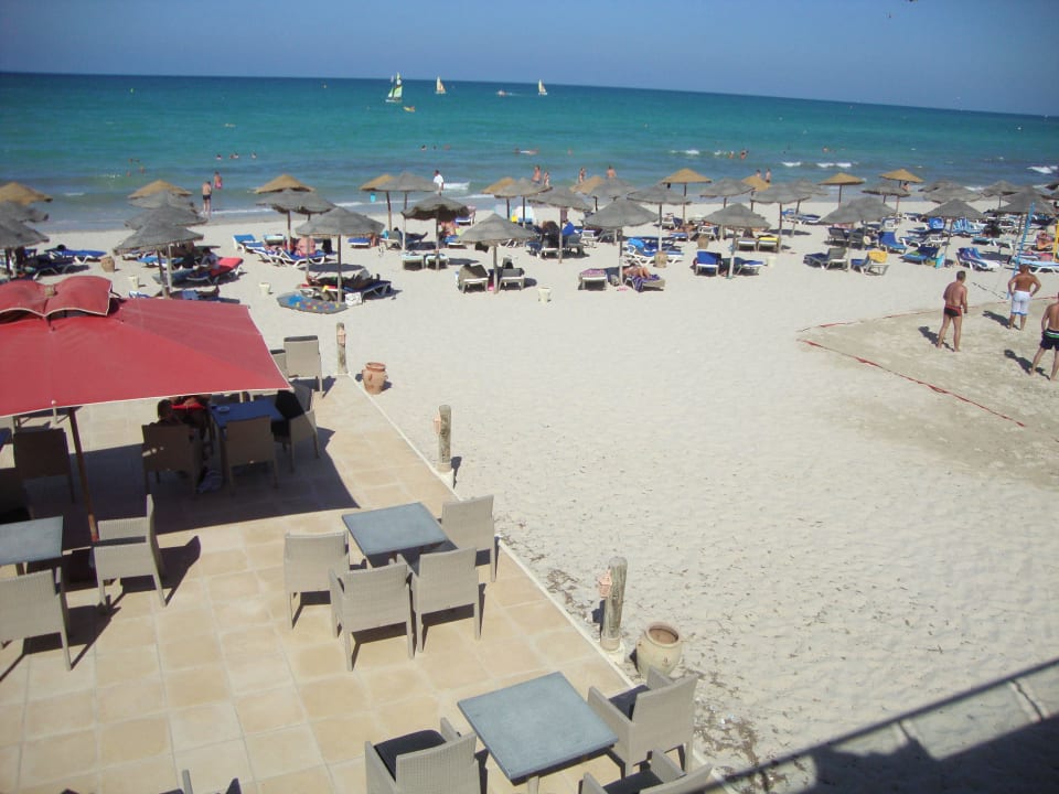 Ausblick auf den Strand Sentido Djerba Beach