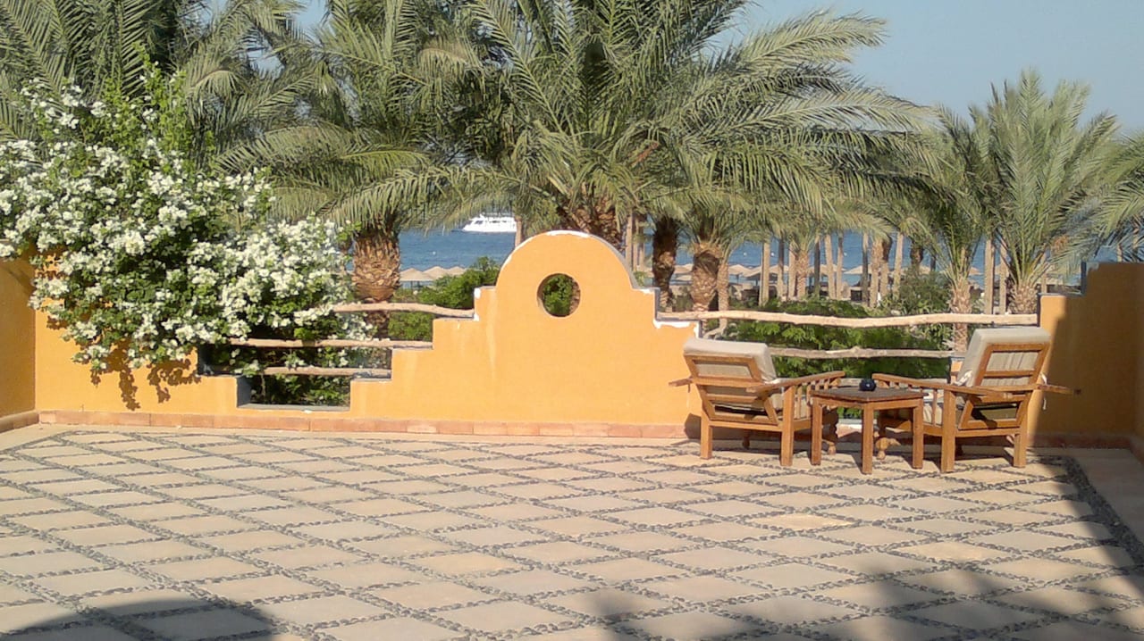 Unsere Terrasse  Grand Makadi