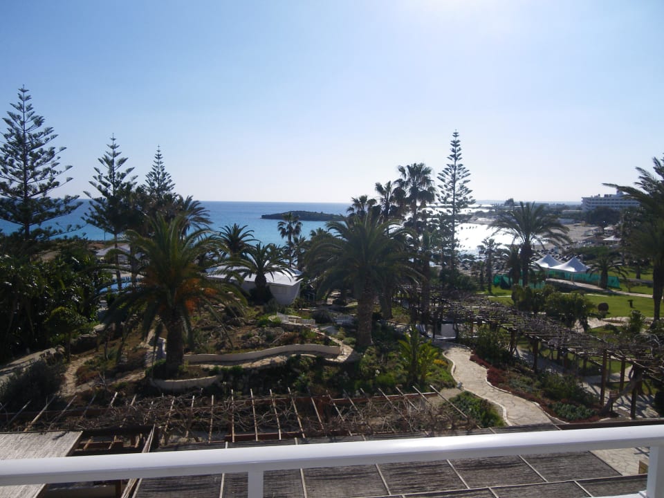 Ausblick vom Zimmer Hotel Nissi Beach Resort