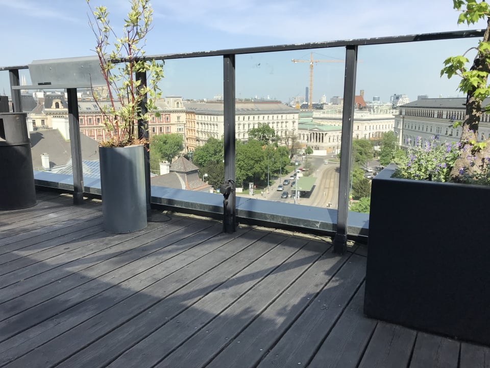 Ausblick 25hours Hotel Wien beim MuseumsQuartier