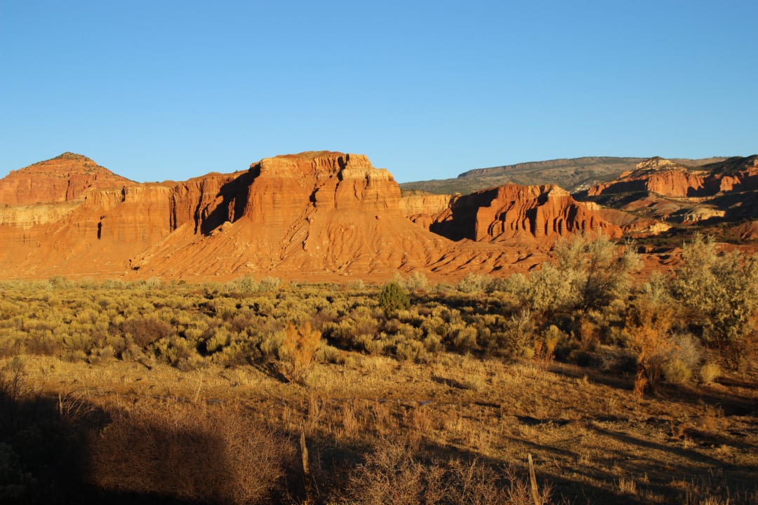 Schöner Blick aus dem Zimmer Capitol Reef Resort