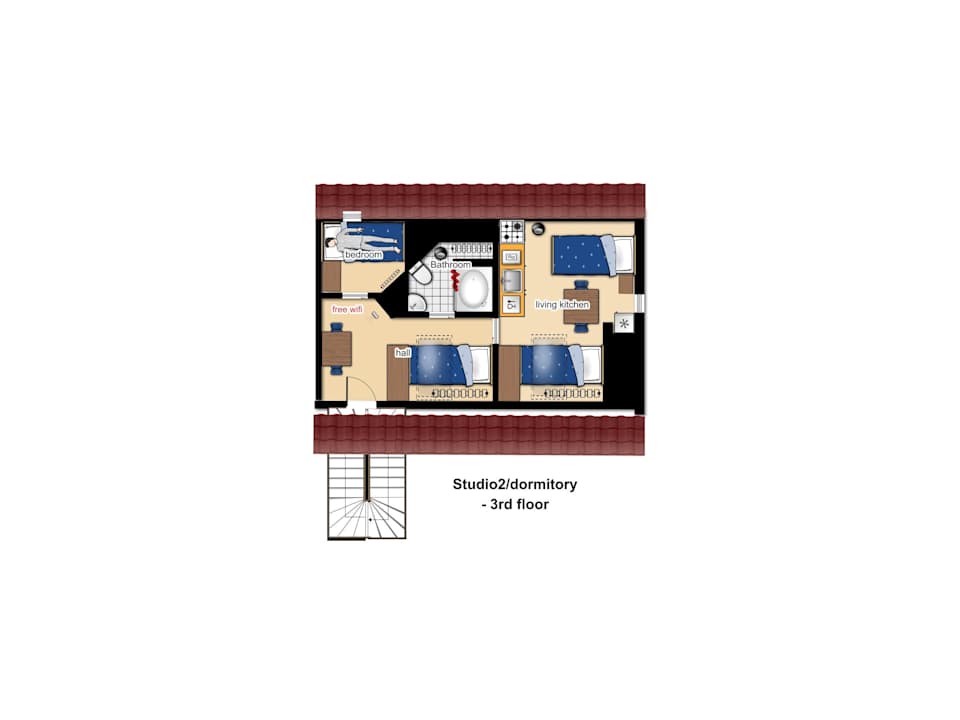 Plan .dorm 2 Hostel Holiday Karlovy Vary