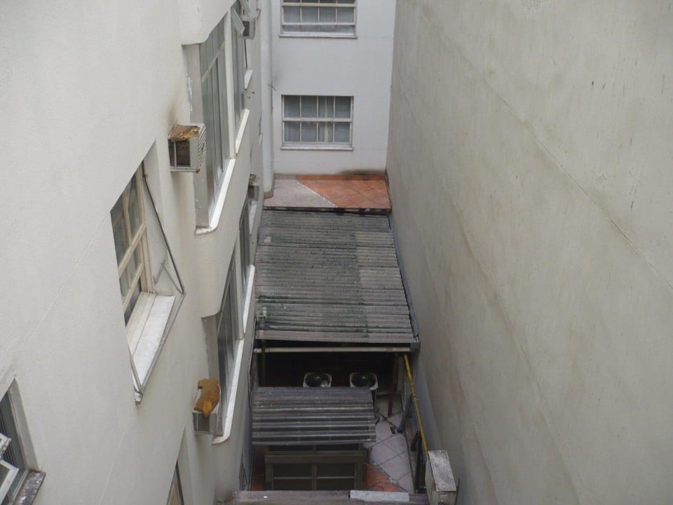 Courtyard view from standard rooms Hotel Acapulco Copacabana