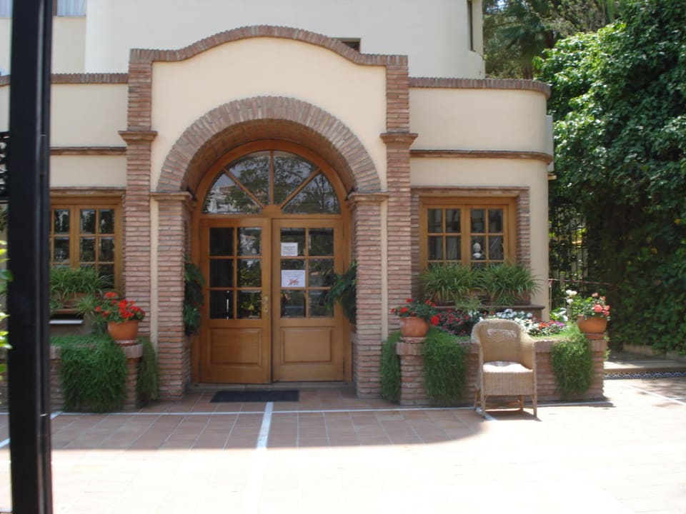 Eingang Malaca Instituto Club Hispanico