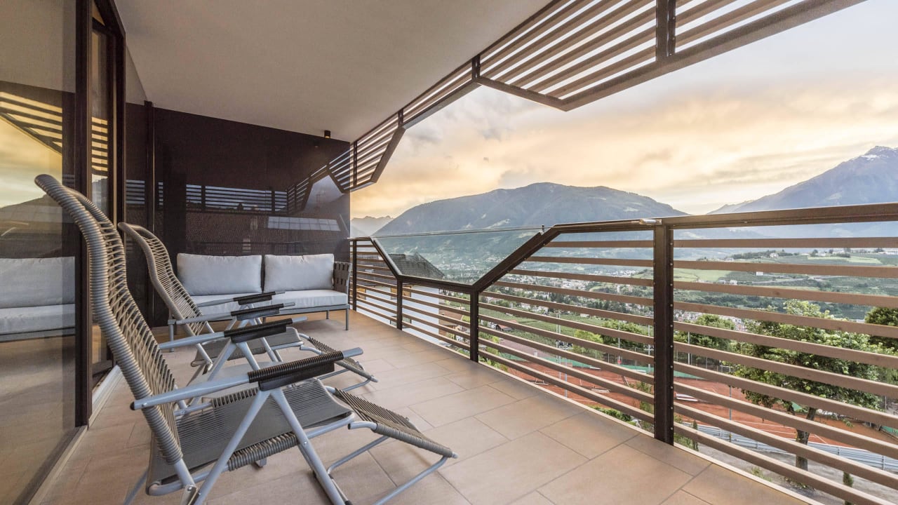 Zimmerausblick Schenna Resort