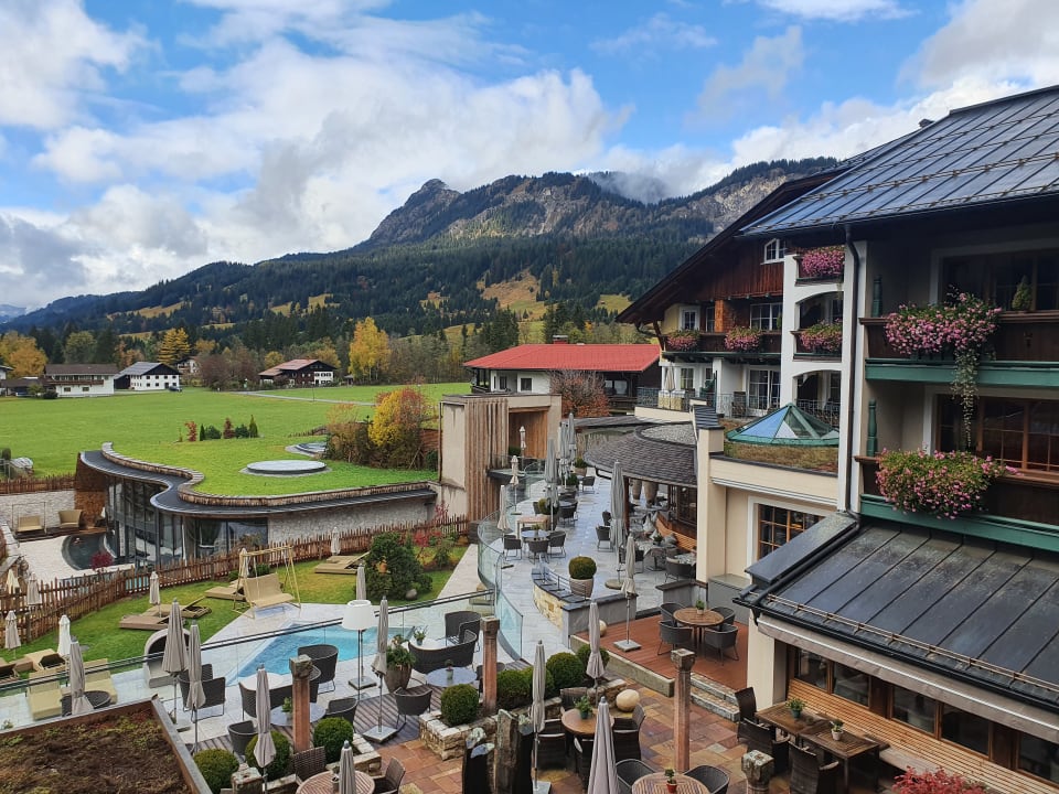 Ausblick Wellnesshotel Engel