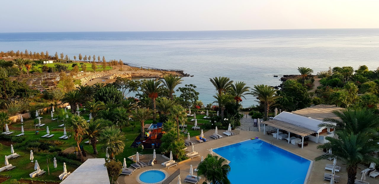 Ausblick Crystal Springs Beach Hotel