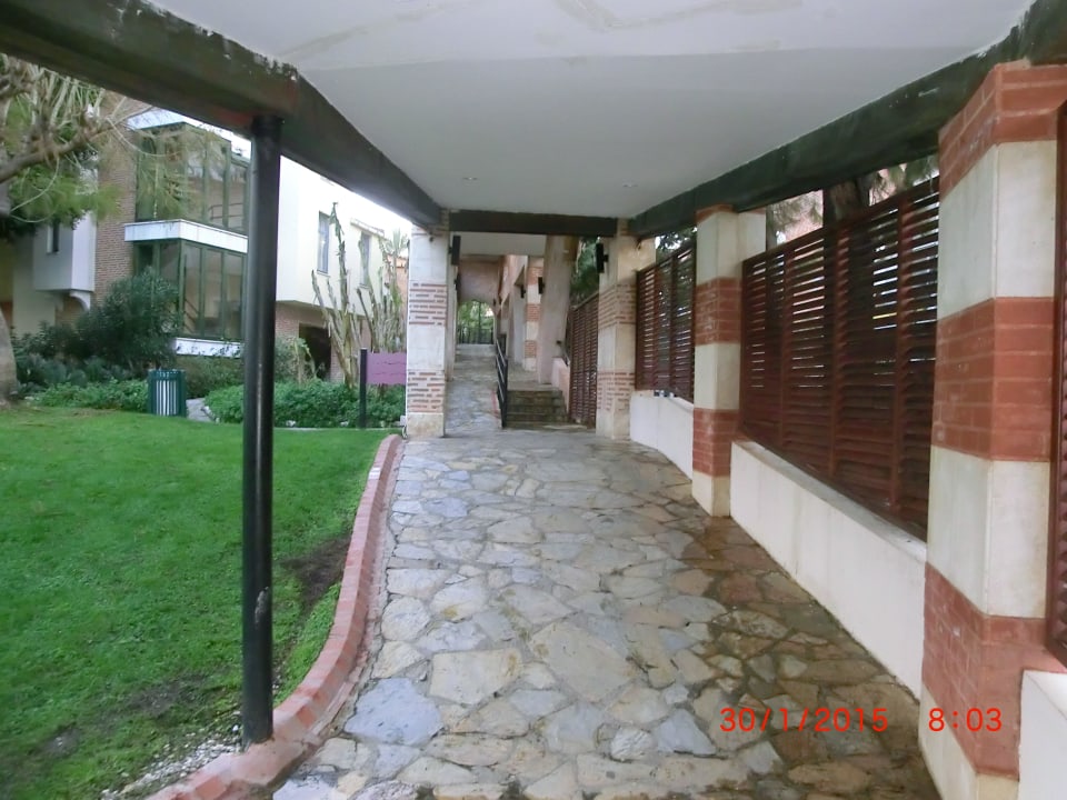 De weg naar de kamer Limak Limra Hotel & Resort