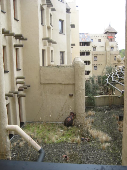 Blick aus unserem Zimmer Hotel Matamba - Phantasialand Erlebnishotel