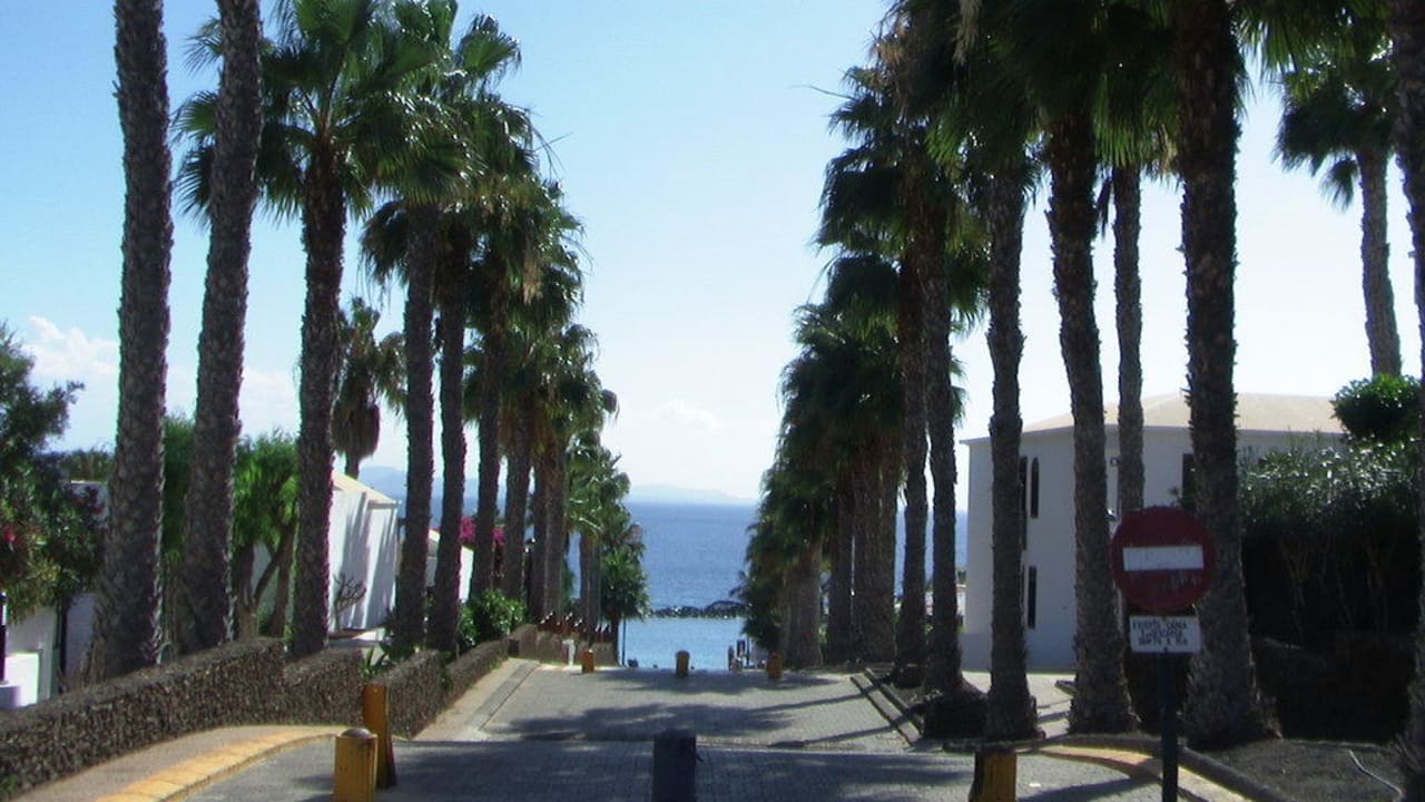 Gegenüber der Anlage Bungalows Playa Limones