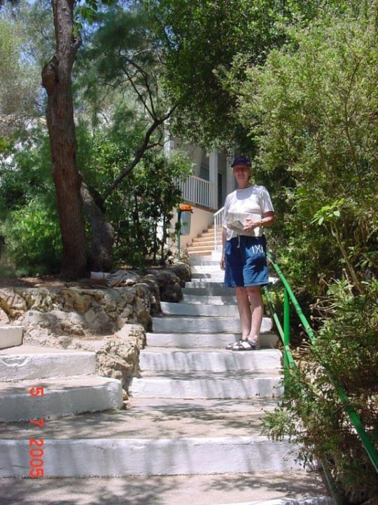 Zugang zu den Zimmern Flipflop Cala Romantica