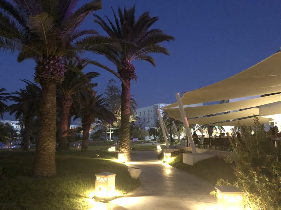 Gartenanlage Hotel JAZ Tour Khalef