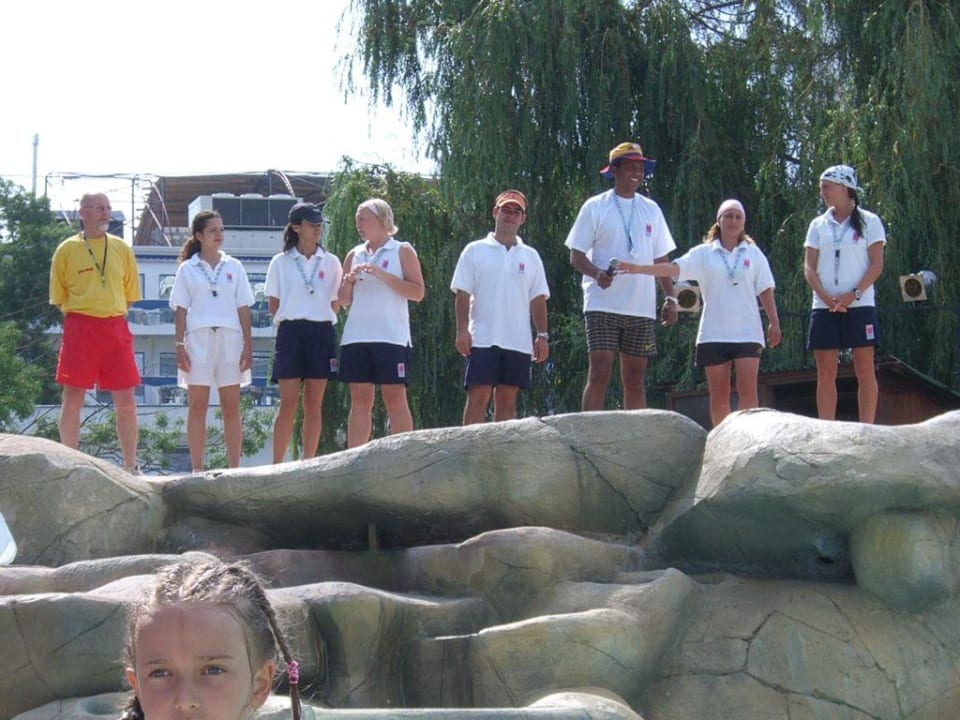 Einige Animateure DAS Club Hotel Sunny Beach