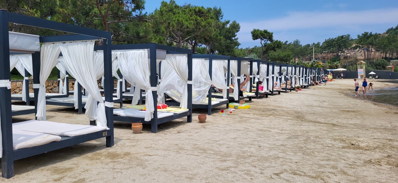 Strand La Blanche Island Bodrum