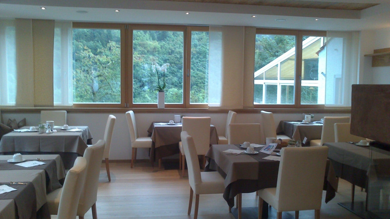 Frühstücksraum Alpenhof Lodge Passeiertal