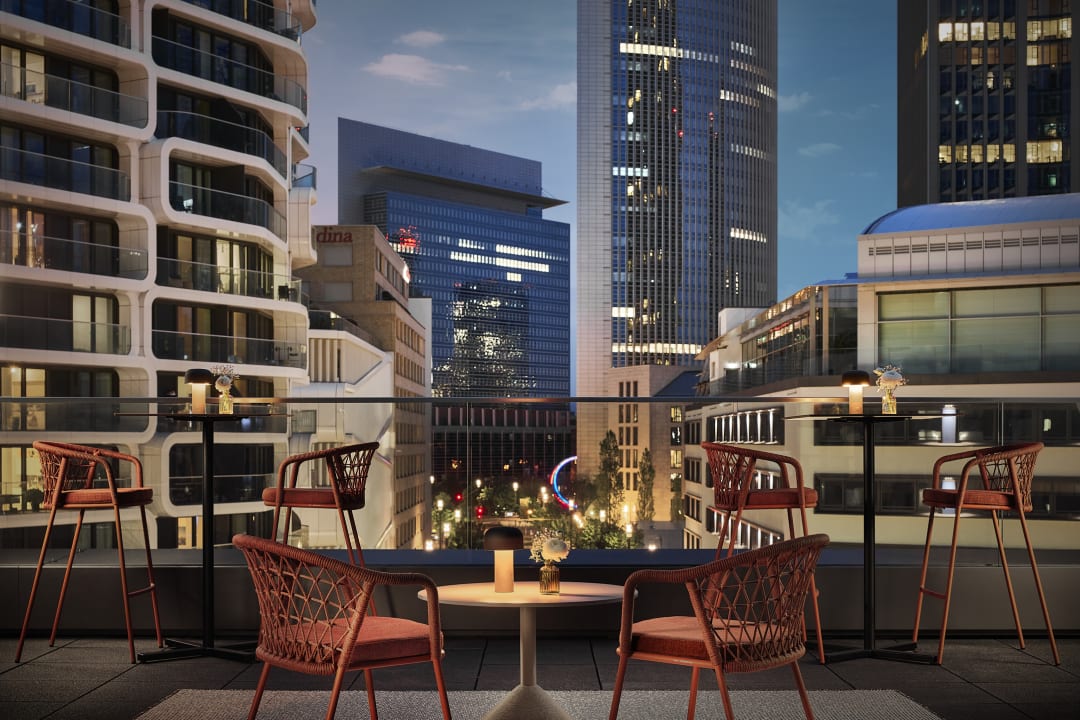 Ausblick NH Collection Frankfurt Spin Tower