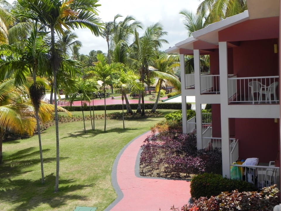 Blick vom Balkon Grand Palladium Select Bávaro Resort & Spa