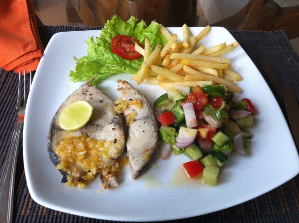 Leckeres Mittagessen Hotel Bentota Village