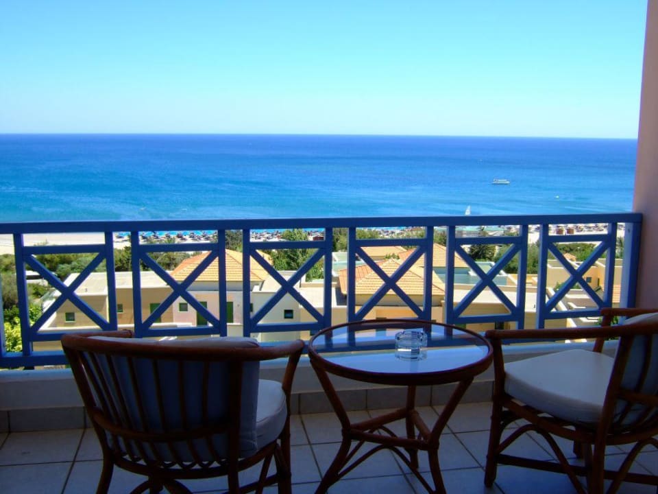 Blick vom Balkon Mitsis Rodos Village