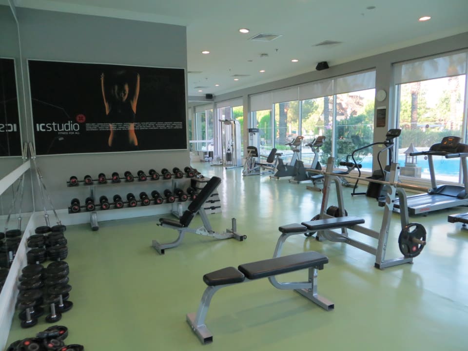 Fitness-Raum (recht spartanisch)  IC Hotels Green Palace