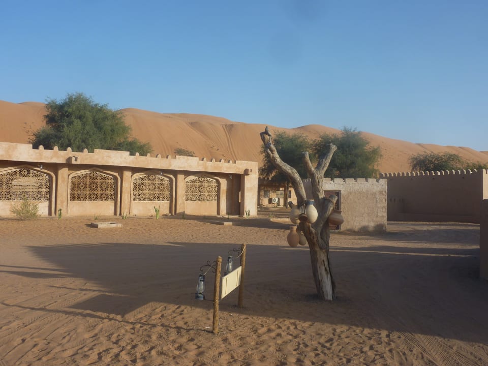 Außenansicht Tented Camp Arabian Oryx Camp