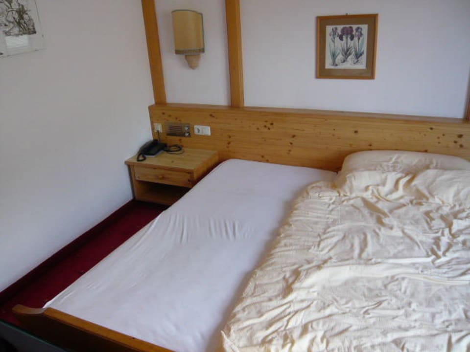 Das Bett / Die Matratze Hotel Panther'A