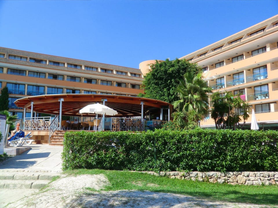 Blick vom Strand Aparthotel Paraiso De Alcudia