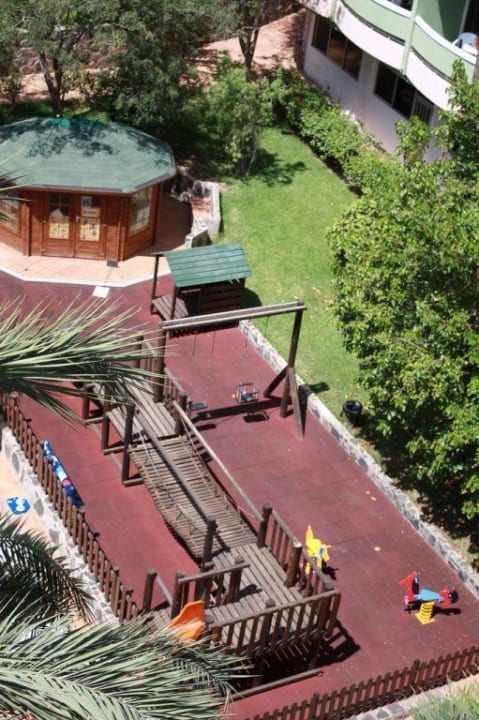 Blick vom Zimmer nach unten Abora Buenaventura by Lopesan Hotels