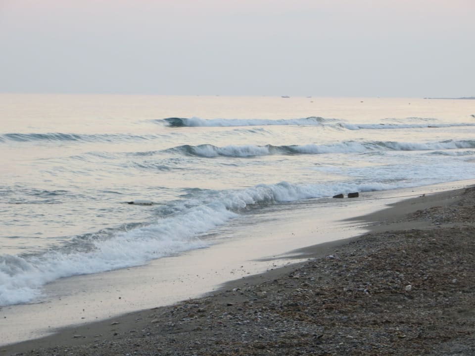 Strand in der Dämmerung Hotel Yetkin