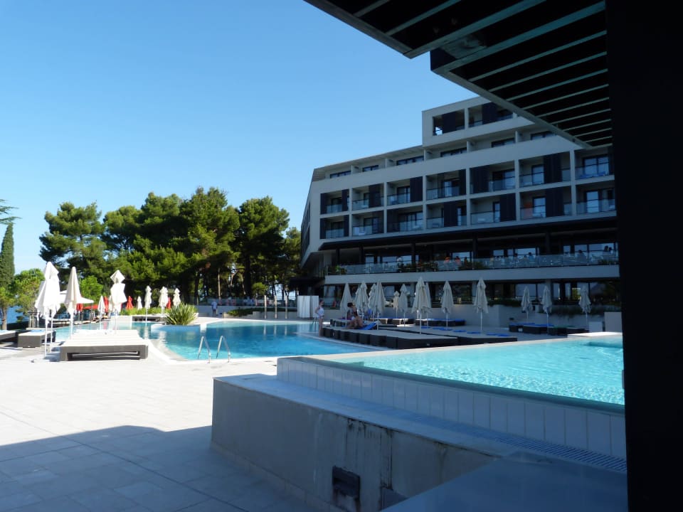 Meerwasser- und Süßwasserpool Hotel Parentium Plava Laguna