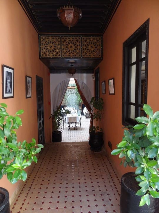 Eingang zum " Frühstückshof " Hotel & Spa Les Borjs De La Kasbah