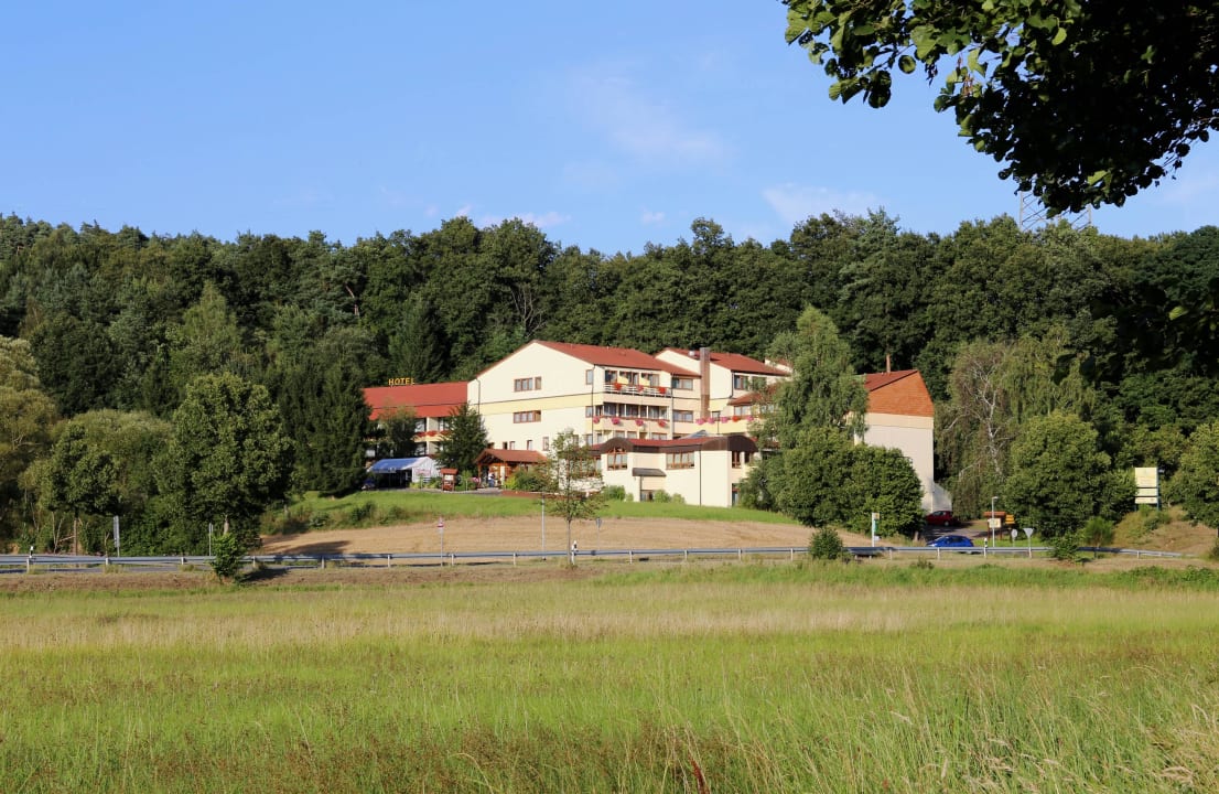 Der 'Sonnenblick' im Sommer Hotel Sonnenblick