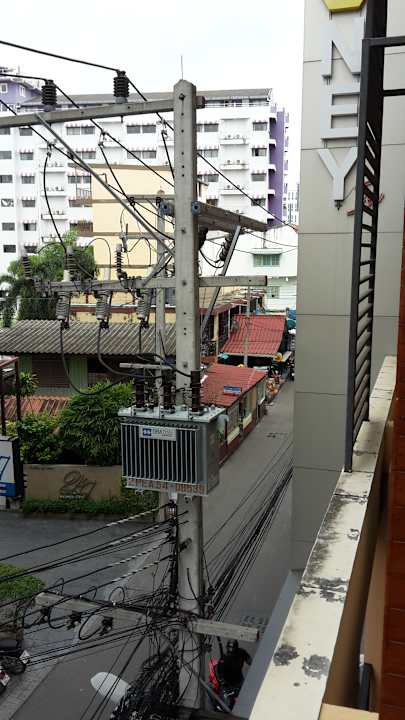 Ausblick Hotel Honey Inn