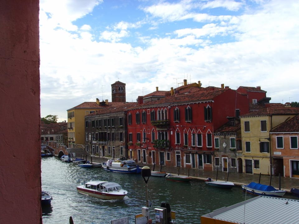Ausblick von der Terrasse des Zimmers Hotel Tre Archi