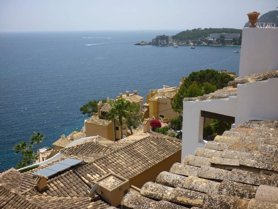 Blick von der Sonnenterrasse Hotel Aldea Cala Fornells 2