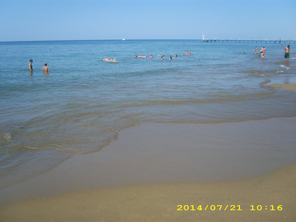 Blick vom Hotelstrand zum Meer Club Sidelya Hotel