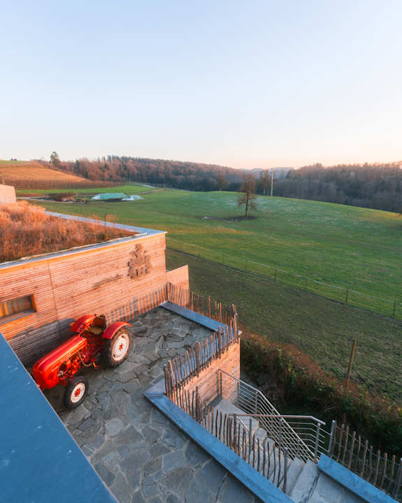 Ausblick Gut Hügle Erlebnisbauernhof