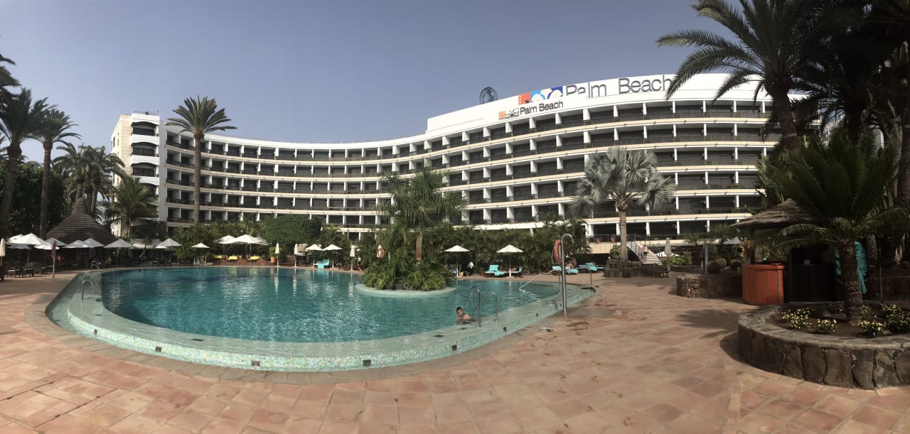 Außenansicht Seaside Hotel Palm Beach