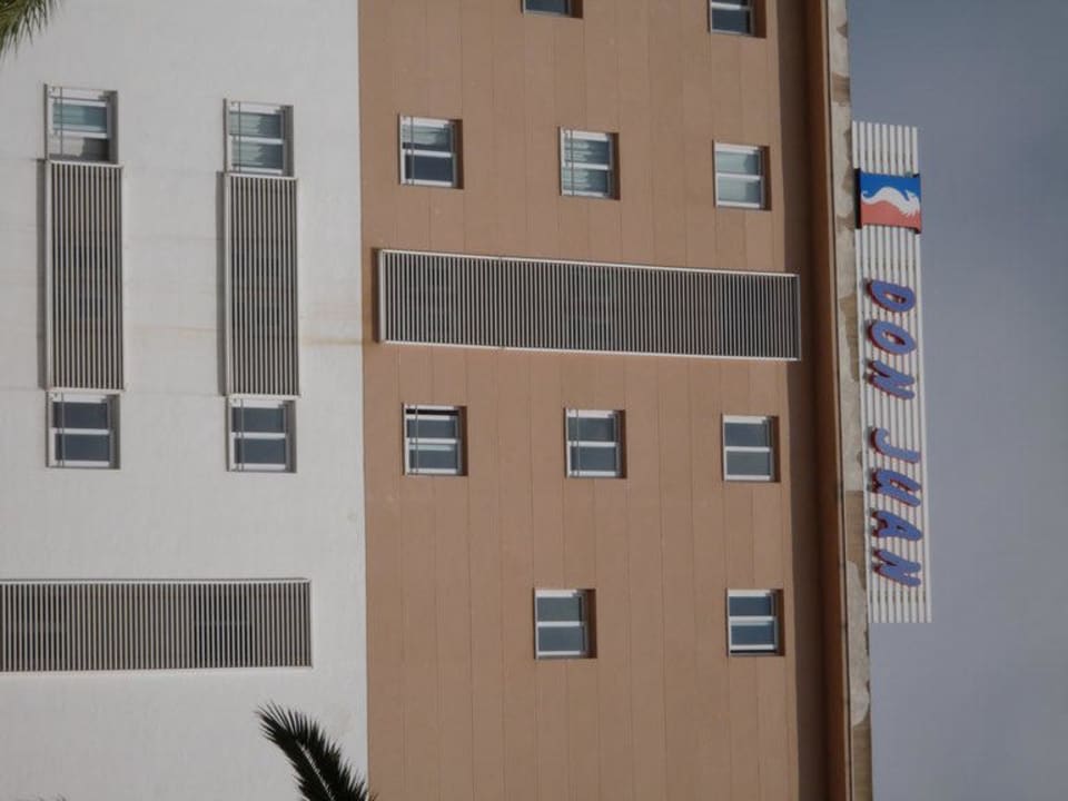 Ansicht auf ganz Oben Hipotels Don Juan